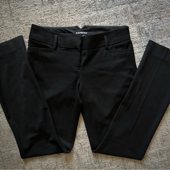 Women's Express Columnist Pants - Size 0 - Black, Blue, Gray - Picture 4 of 9